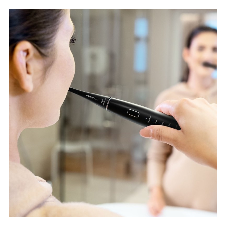 Niceboy ION Sonic - Sonic toothbrush 800 mAh IPX7 black