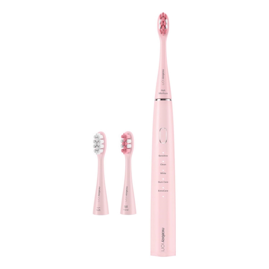 Niceboy ION Sonic - Sonic toothbrush IPX7 pink