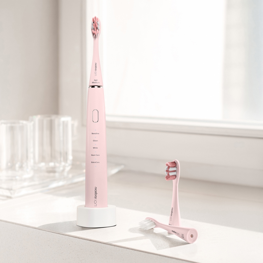Niceboy ION Sonic - Sonic toothbrush IPX7 pink