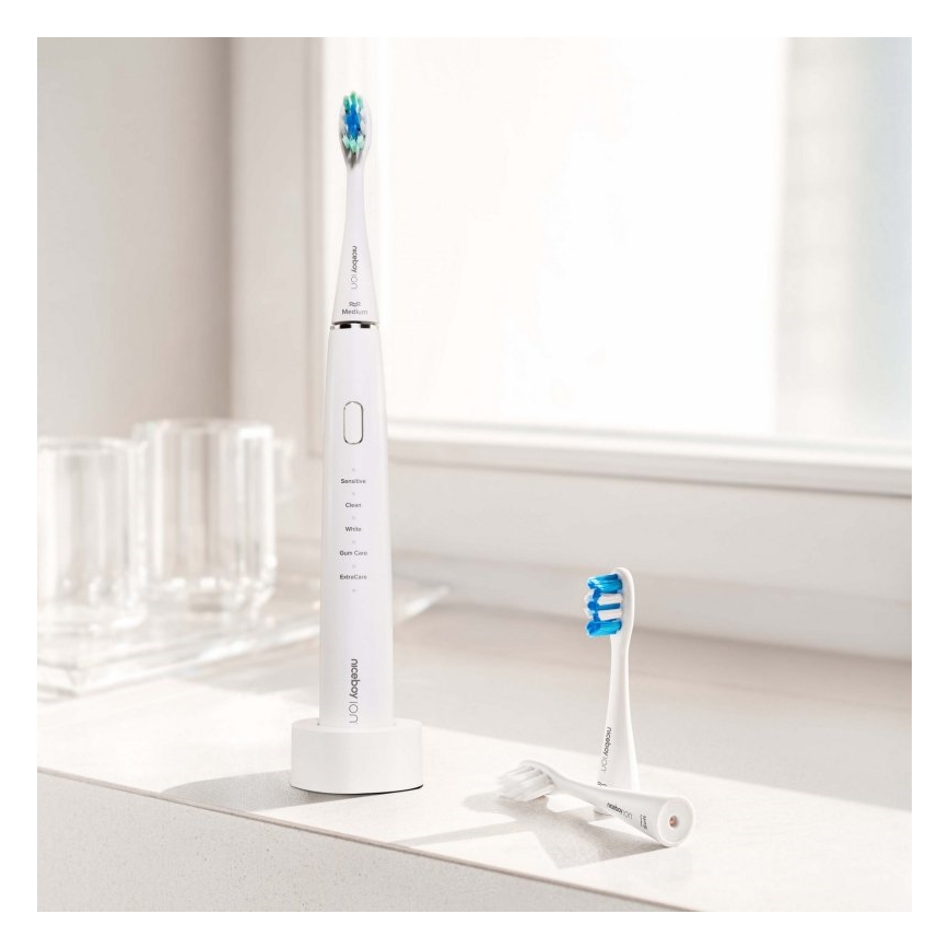 Niceboy ION Sonic - Sonic toothbrush IPX7 white
