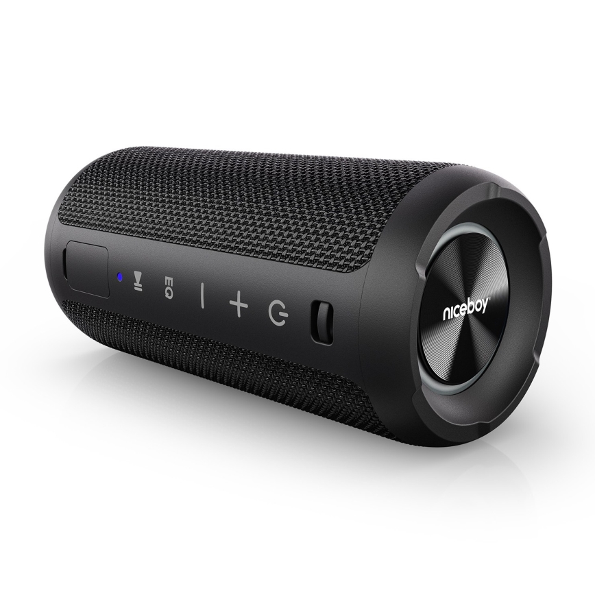 Niceboy Orion - LED Wireless speaker with a microphone 24W/2200 mAh IPX7 black