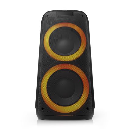 Niceboy PARTY Boss 2 - LED Wireless speaker with a microphone and power bank function 200W/4500 mAh + remote control