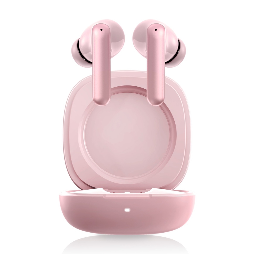 Niceboy Pins 4 PRO - Wireless earbuds with ANC, 380 mAh case + 2×35 mAh earbuds, IP54, pink