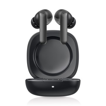 Niceboy Pins 4 PRO - Wireless earphones with ANC 380 mAh + 2x 35 mAh IP54 black