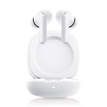 Niceboy Pins 4 PRO - Wireless earphones with ANC 380 mAh + 2x 35 mAh IP54 white