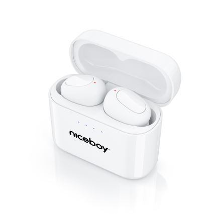 Niceboy Podsie 4 - Wireless earphones IP54 white