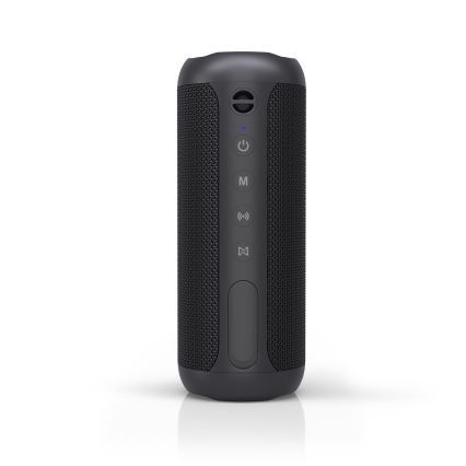 Niceboy Polaris - LED Wireless speaker with a microphone 30W/2000 mAh IPX7 black