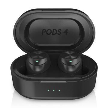 Niceboy Recessed 4 - Wireless earphones 500 mAh + 2x 70 mAh IPX5 black