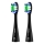 Niceboy - SET 2x Replacement head Lite Hard for toothbrush ION Sonic black