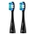 Niceboy - SET 2x Replacement head Lite Medium for toothbrush ION Sonic black