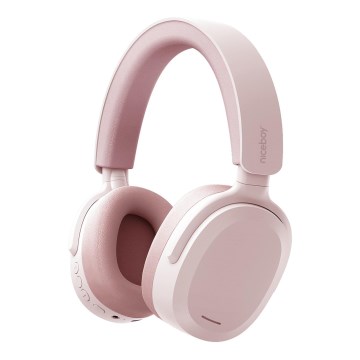 Niceboy Sora - Wireless Earbuds with Built-in Microphone, 250 mAh Battery, IPX4, Pink