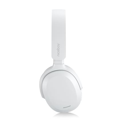 Niceboy Sora - Wireless headphones with a microphone 250 mAh IPX4 white