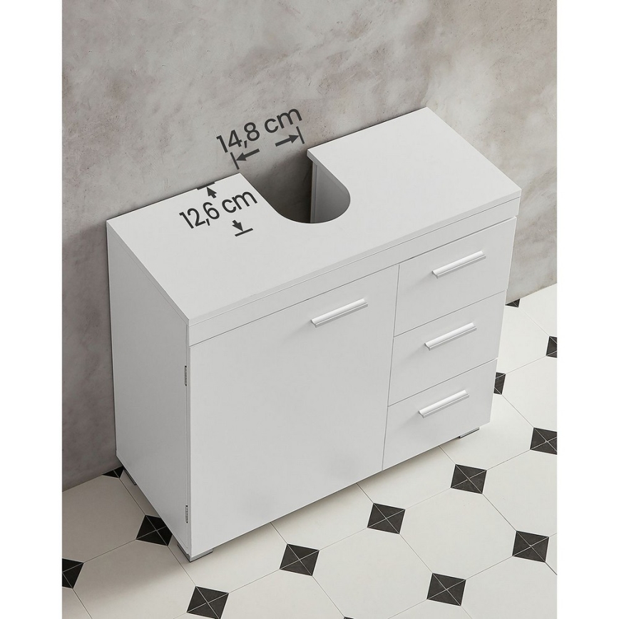 NICO White Bathroom Cabinet