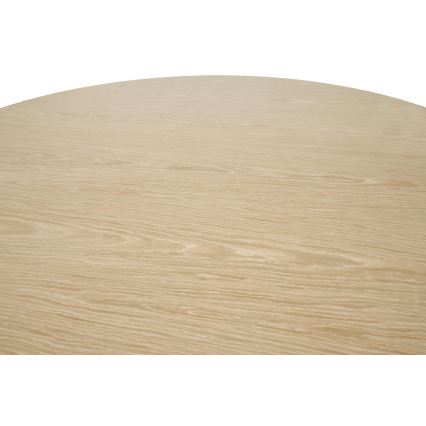 NICOLAS dining table, 120 cm diameter, brown