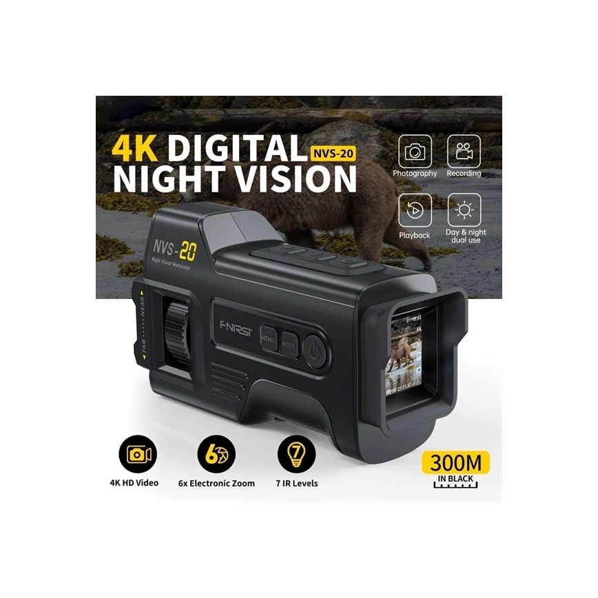 Night Vision Monocular 6x25 2000 mAh
