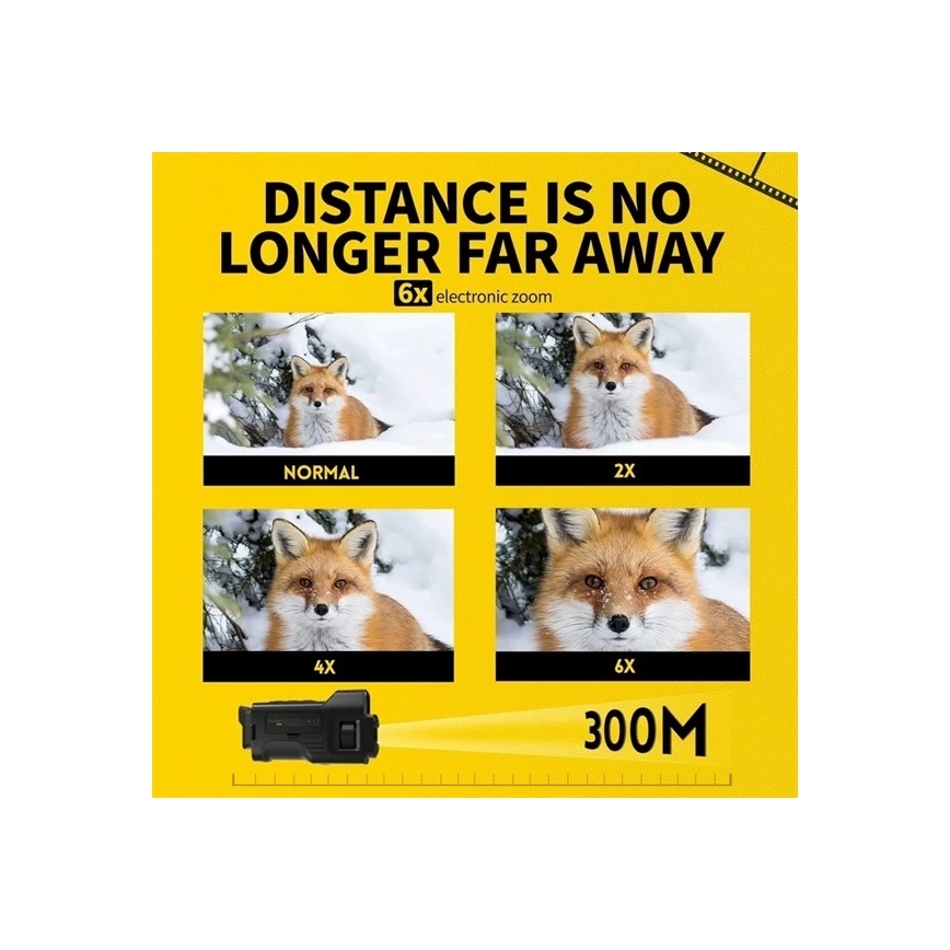 Night Vision Monocular 6x25 2000 mAh