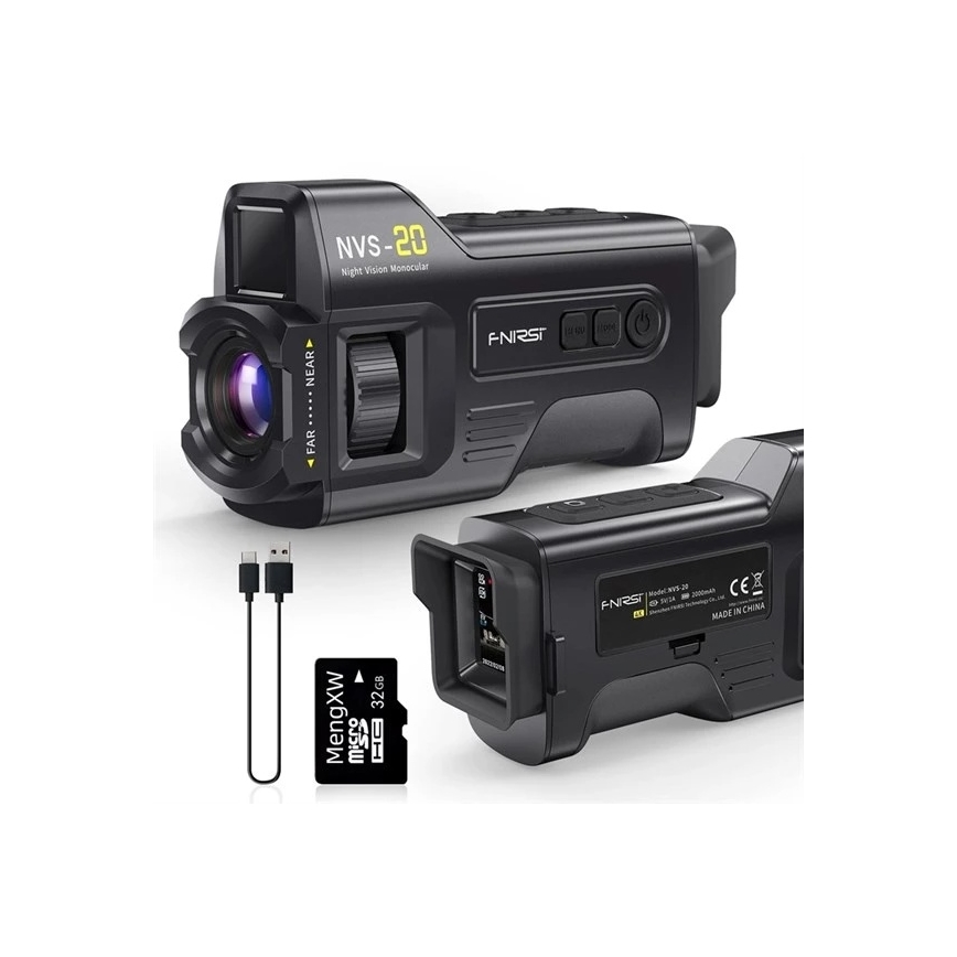 Night Vision Monocular 6x25 2000 mAh