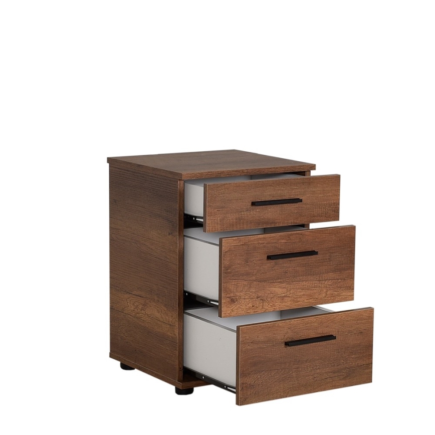 Nightstand 57x40 cm brown