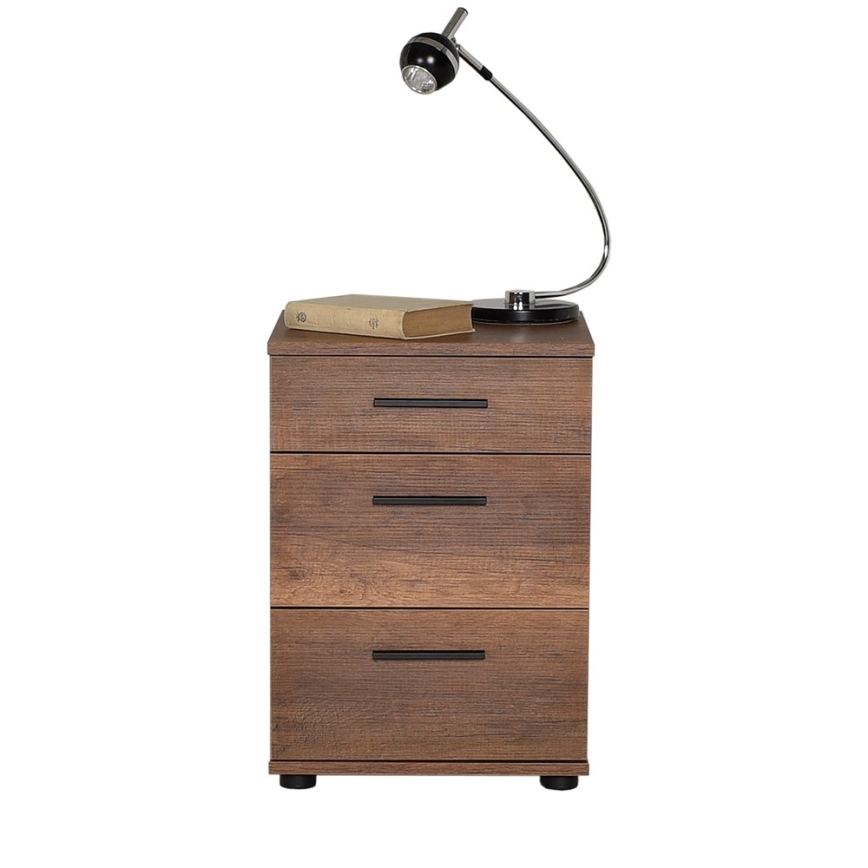Nightstand 57x40 cm brown