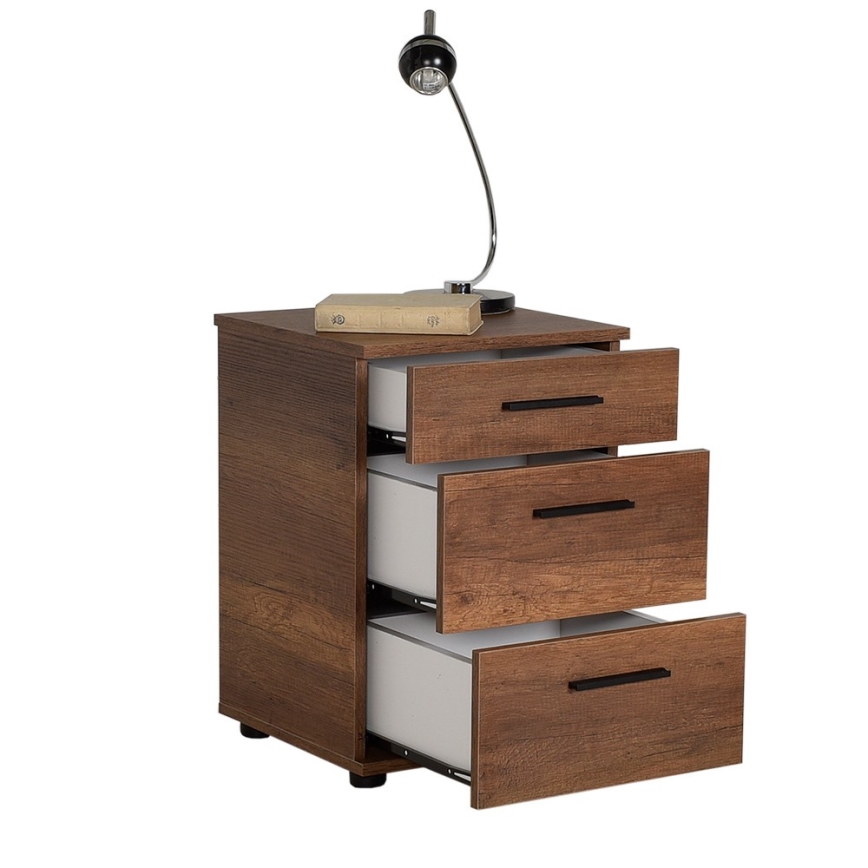 Nightstand 57x40 cm brown