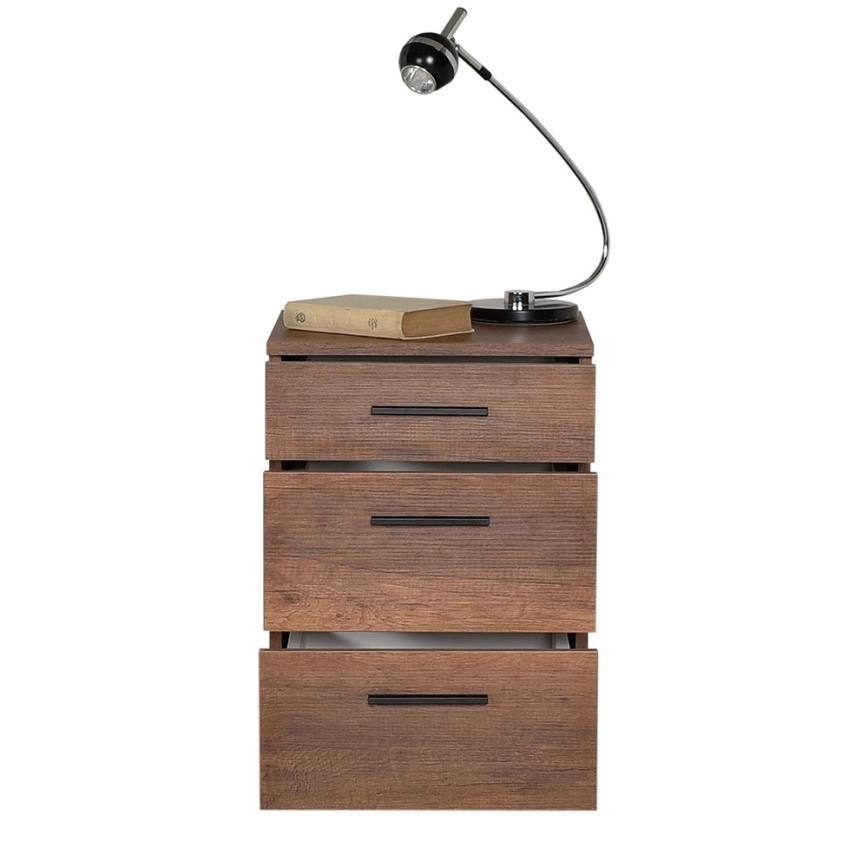 Nightstand 57x40 cm brown