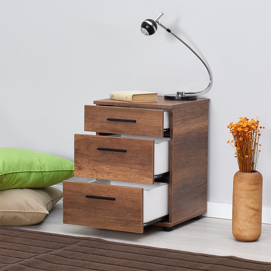 Nightstand 57x40 cm brown