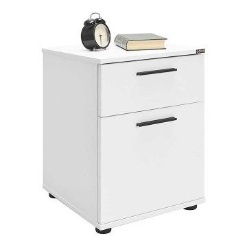 Nightstand 57x40 cm white