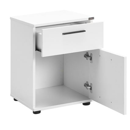 Nightstand 57x40 cm white