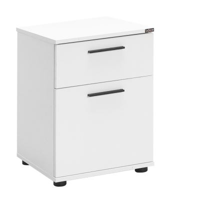 Nightstand 57x40 cm white