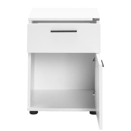 Nightstand 57x40 cm white