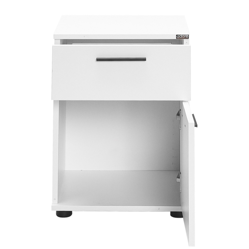 Nightstand 57x40 cm white