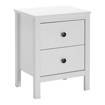 Nightstand 61x46 cm white