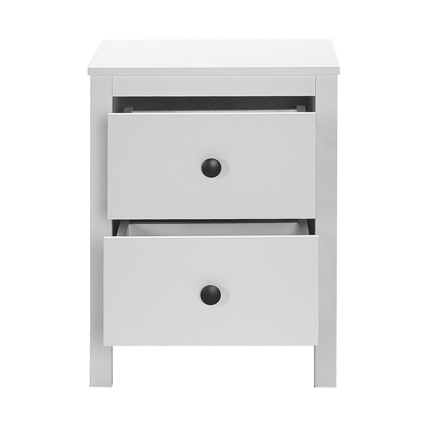 Nightstand 61x46 cm white