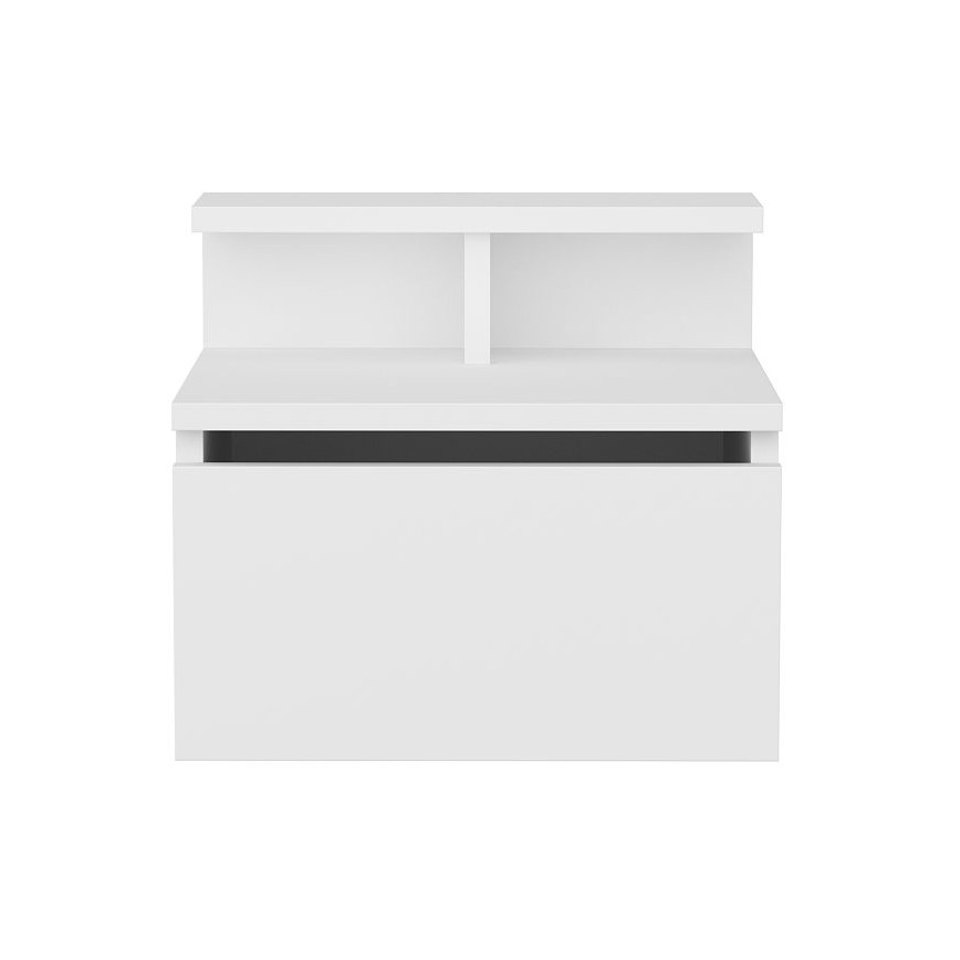 Nightstand ALICE 39,8x35 cm white