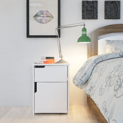Nightstand ASRA 60x45 cm white