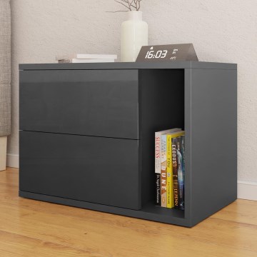 Nightstand BECE 40x57 cm anthracite
