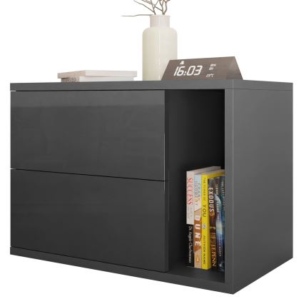 Nightstand BECE 40x57 cm anthracite