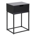 Nightstand CARLY anthracite