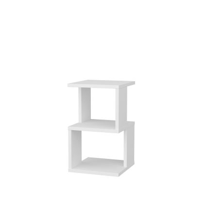 Nightstand CARTER 49,4x29,6 cm white