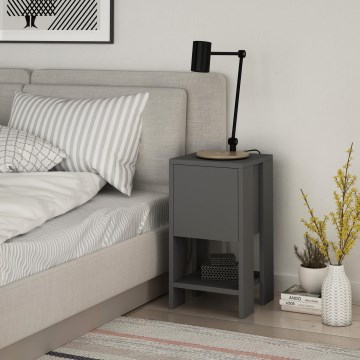 Nightstand EMA 55x30 cm anthracite