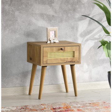 Nightstand EUROMOS 50x40 cm brown