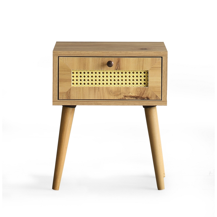 Nightstand EUROMOS 50x40 cm brown