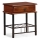 Nightstand FIONA 55x48 cm brown/black