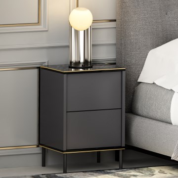 Nightstand IMAJ 60x40 cm anthracite
