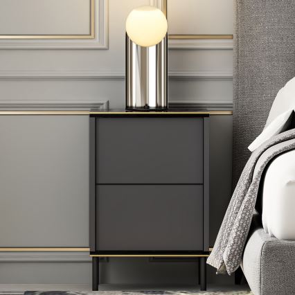 Nightstand IMAJ 60x40 cm anthracite