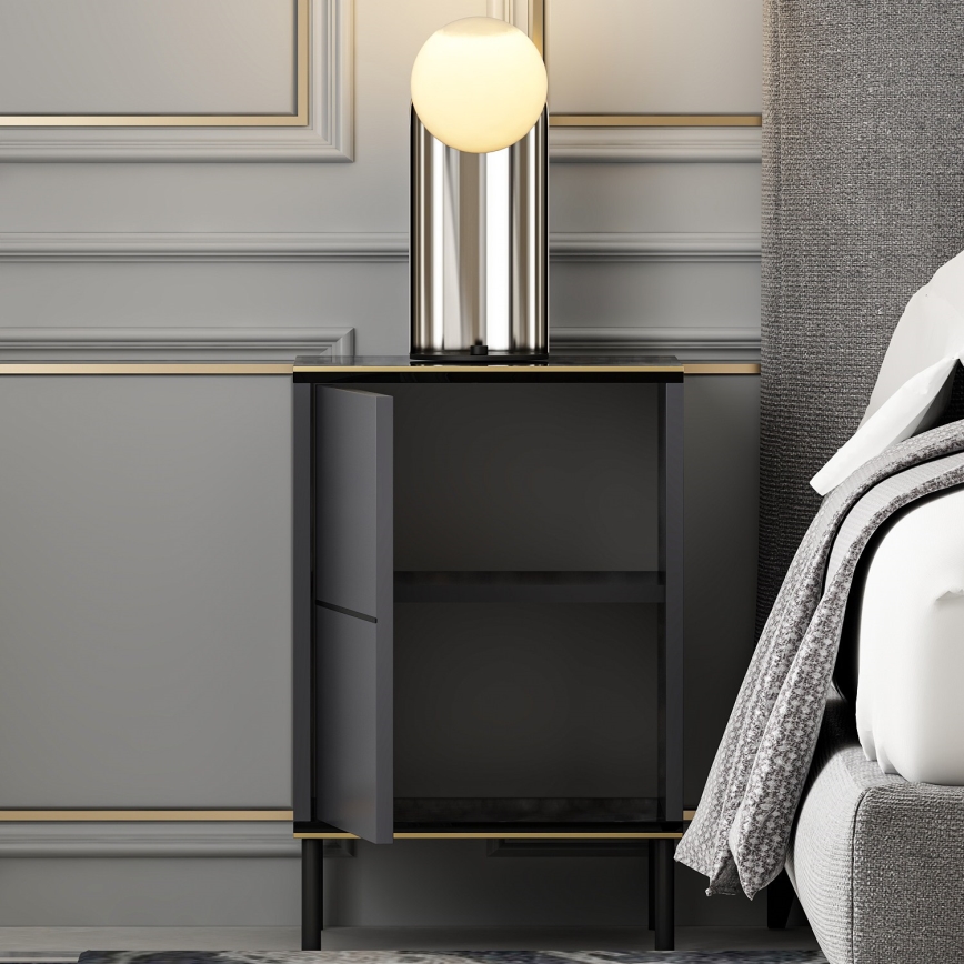 Nightstand IMAJ 60x40 cm anthracite