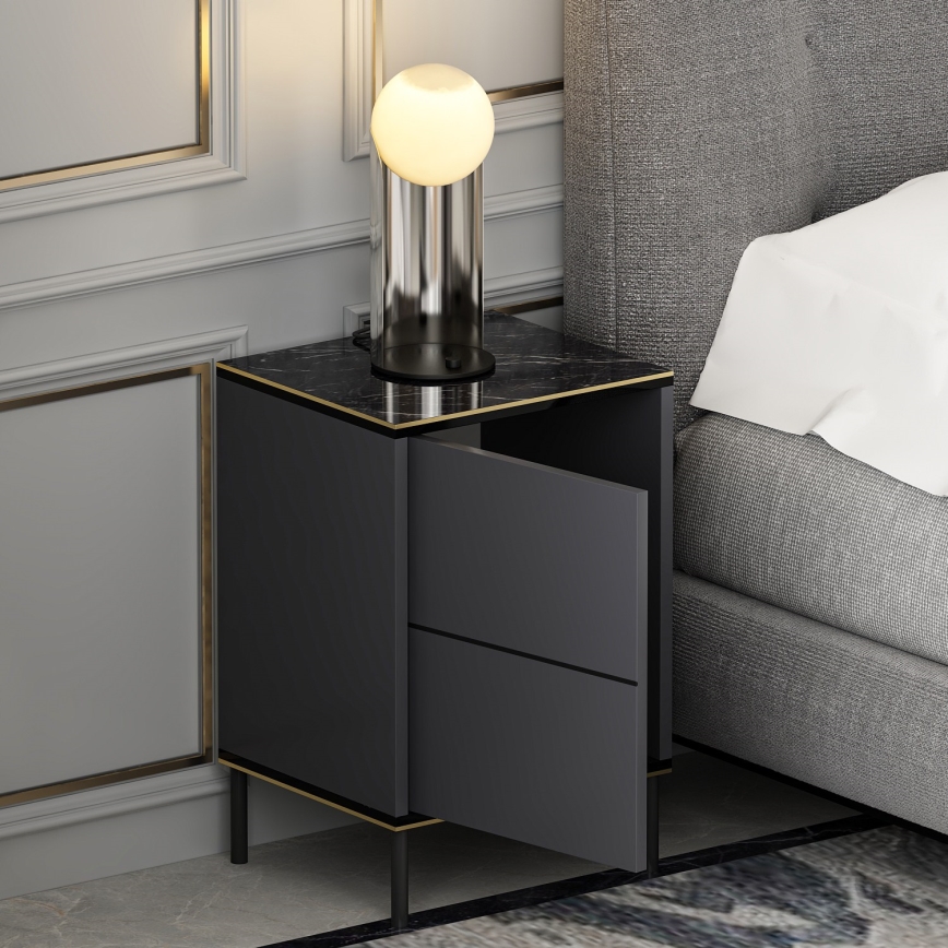 Nightstand IMAJ 60x40 cm anthracite