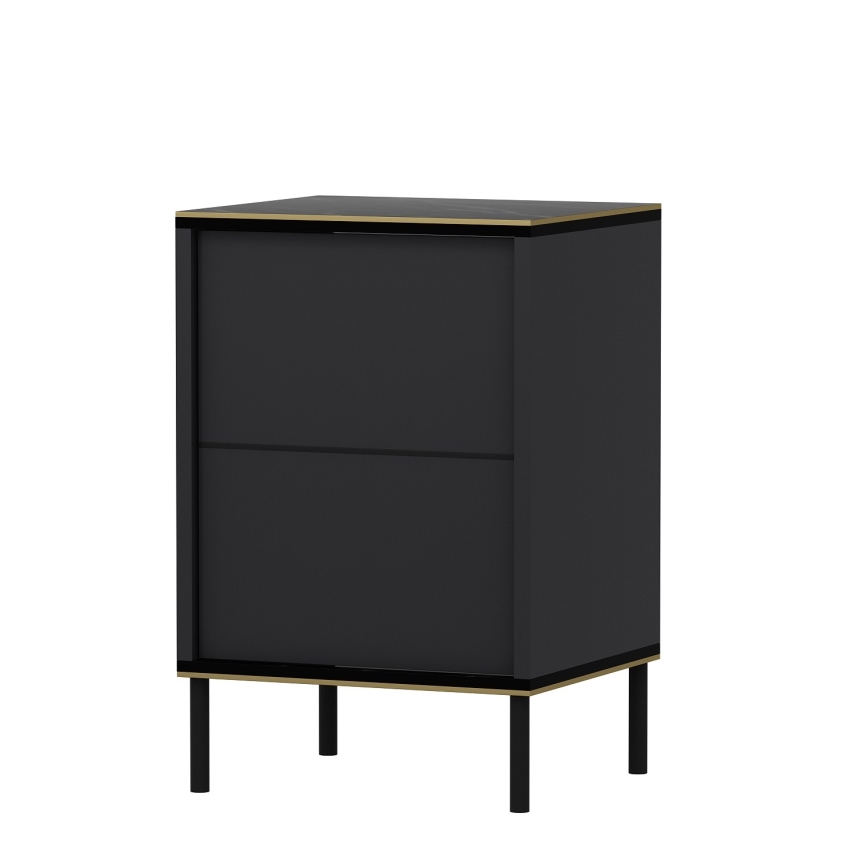 Nightstand IMAJ 60x40 cm anthracite