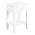 Nightstand LARA white