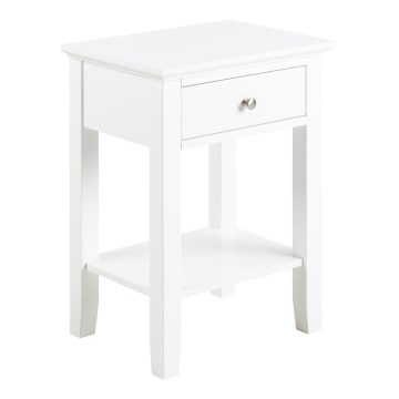 Nightstand LARA white